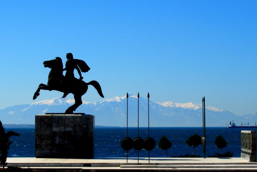 Александр Македонский, памятник