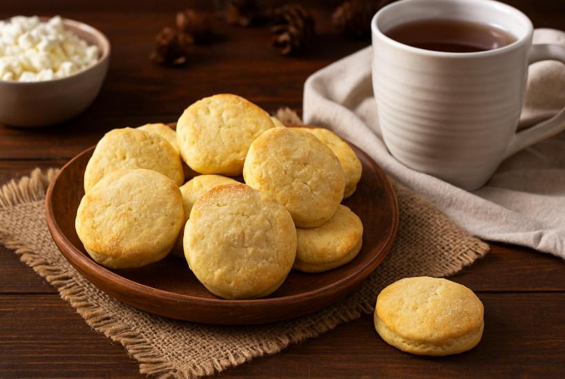 Творожное печенье 