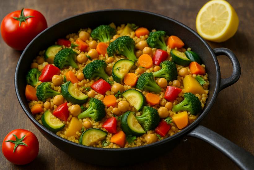 Кускус с овощами Кускус с овощами