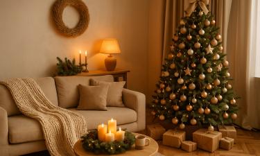 Рождественский декор 2026 выбирает спокойную эстетику — дизайнер Роберта Патриота