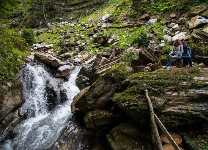 На "Розе Хутор" открылся для посещения парк водопадов "Менделиха"
