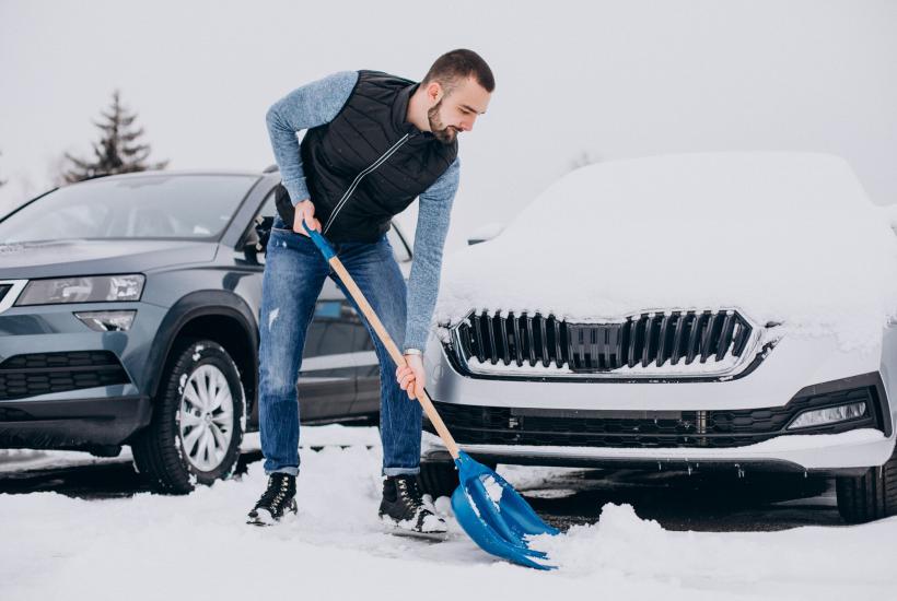 автомобиль зимой