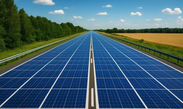 На трассах США могут установить 52 млрд солнечных панелей