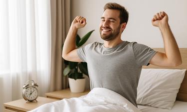 Мягкий подъём без рывков снижает утреннюю нагрузку на спину