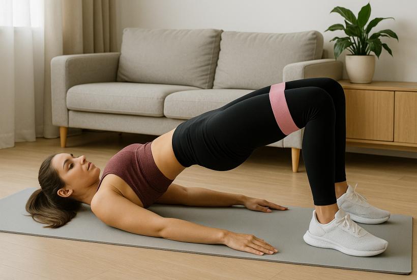 Упражнения для ягодиц со стулом снижают нагрузку на колени и поясницу