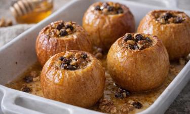 Запеченные яблоки сохраняют витамины и микроэлементы