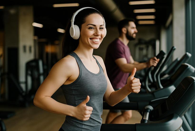 Бег на дорожке