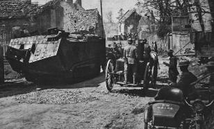 "Сен-Шамон": пушка на тракторных гусеницах