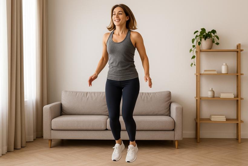 Лимфодренажные прыжки дома