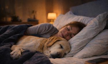 Совместный сон с питомцем ухудшает фазы глубокого сна — кинолог Базаркина