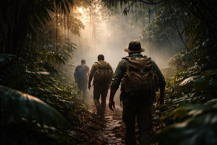 Люди в джунглях