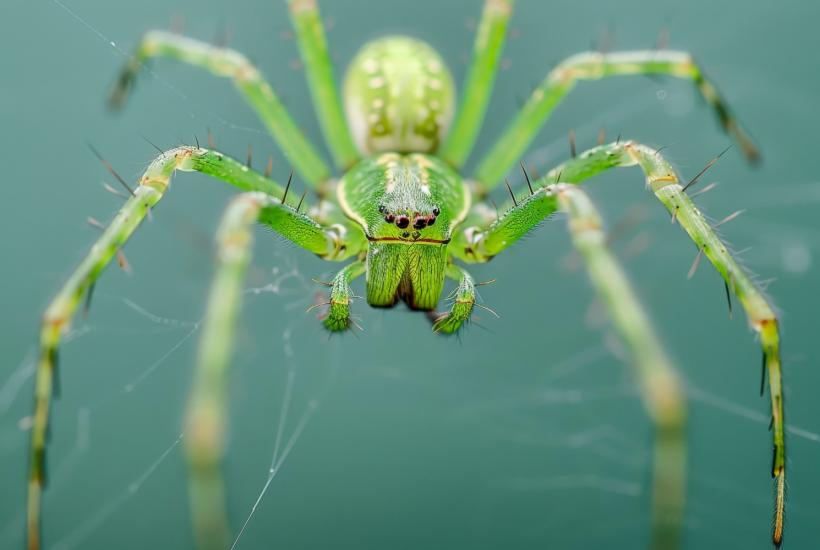 Зелёный паук
