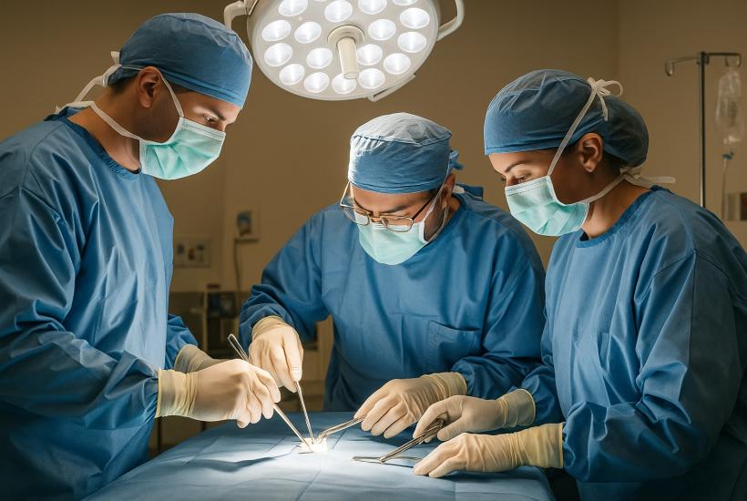 Хирурги в операционной