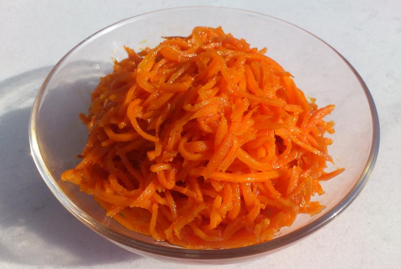 Морковь по-корейски Морковь по-корейски