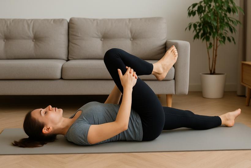 Растяжка поясницы дома