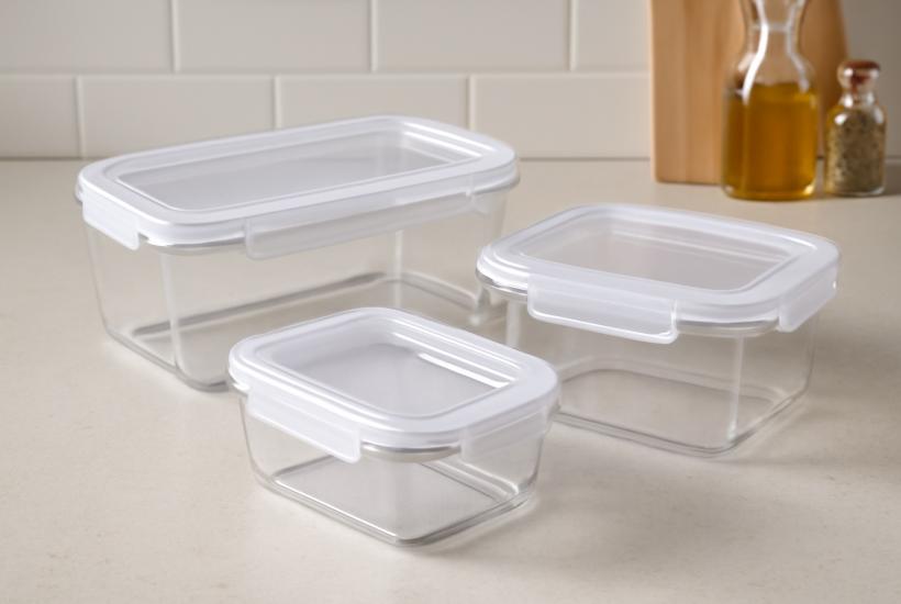 Пластиковые контейнеры на кухне