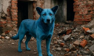 Голубые призраки Чернобыля: когда краска страшнее радиации — как собаки стали героями сенсации