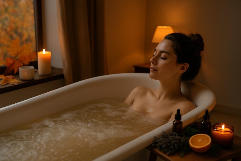 Тёплый вечер с ароматами