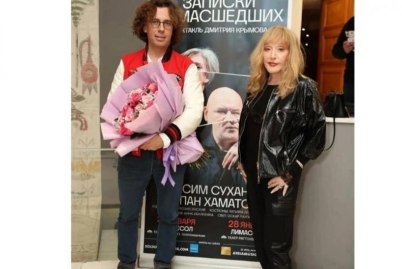 Шоумен Максим Галкин и певица Алла Пугачёва