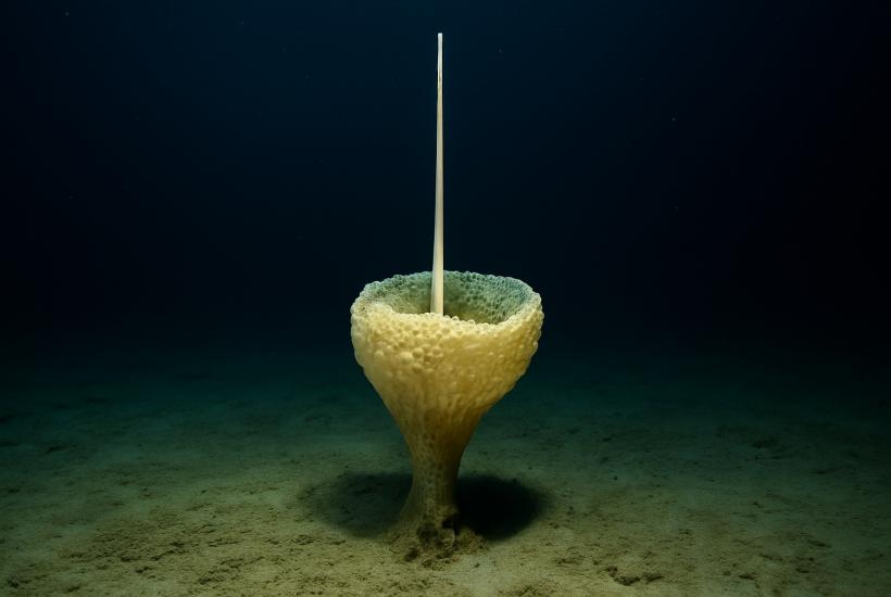 Стеклянная губка Monorhaphis chuni