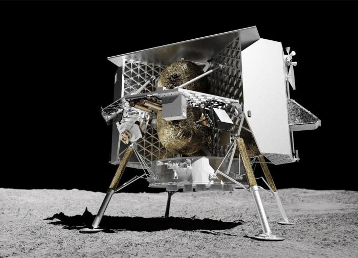 Потерпевший аварию Peregrine увидели из Крыма