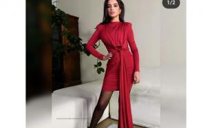 Ксения Бородина показала идеальный образ на 14 февраля