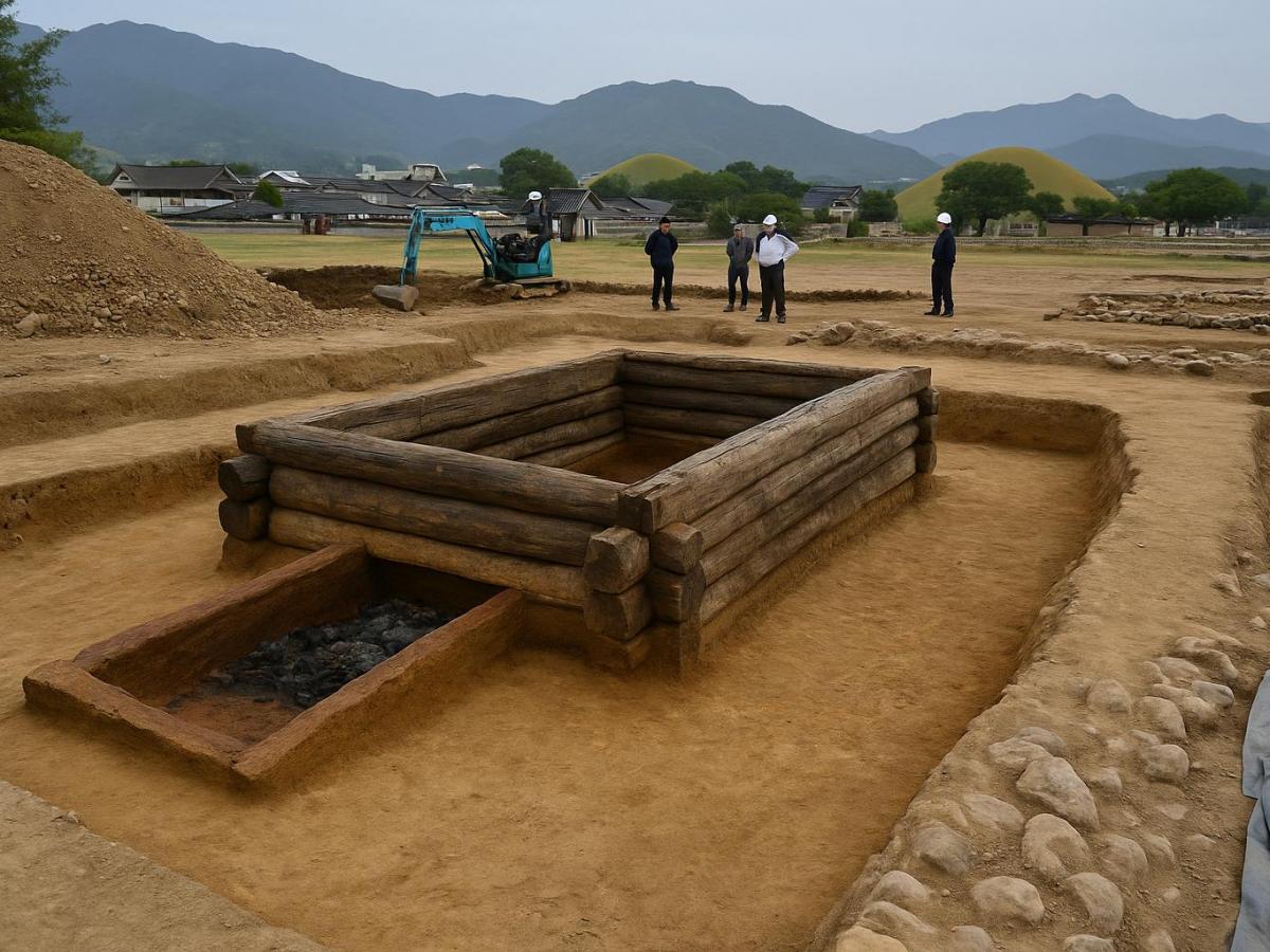 В районе Аквинкума открыли запечатанный саркофаг III века  археологи