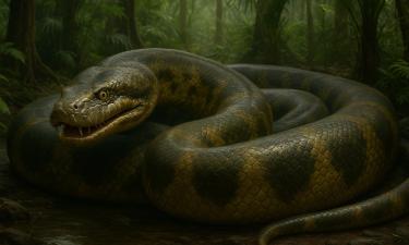 Титанобоа как живой термометр: гигантская змея весом с тонну раскрыла тайну древнего климата