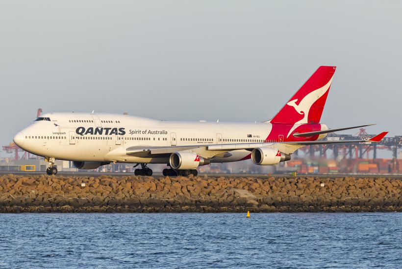 Qantas самолет Qantas самолет