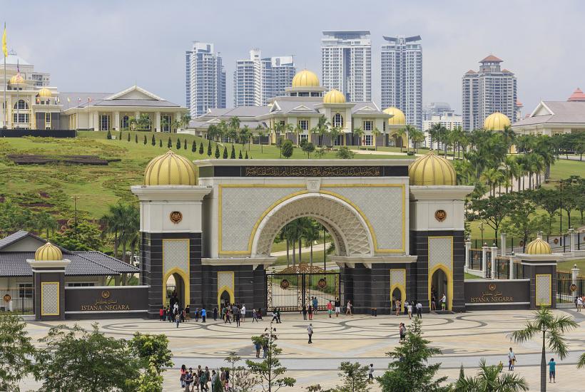Kuala Lumpur Malaysia-Istana Negara-Jalan-Duta