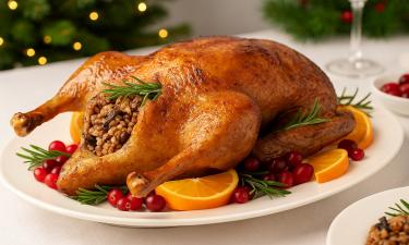 Птицу весом около 2 кг запекают 1,5 – 2 часа при 180°С