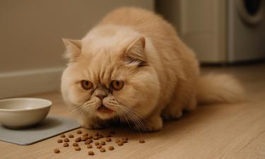 Повышенный аппетит у кошки может быть признаком гипертиреоза