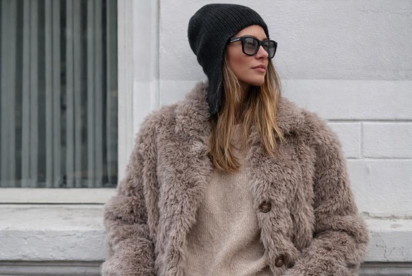 Модный зимний образ