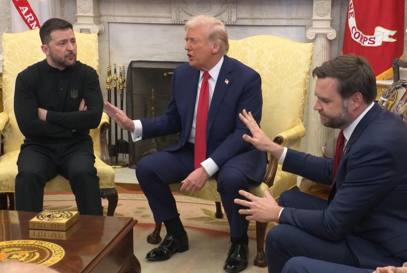 Президент США Дональд Трамп и Владимир Зеленский вступили в конфликт Президент США Дональд Трамп и Владимир Зеленский вступили в конфликт