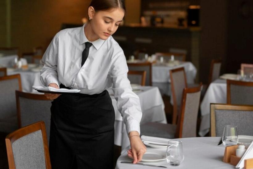 официантка