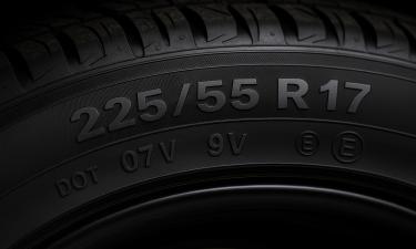 Маркировка шин указывает размер, индекс нагрузки и скорости — Car And Motor