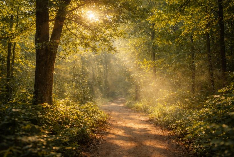 Тропа в лесу