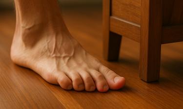 Упражнения с мячом укрепляют голеностопный сустав