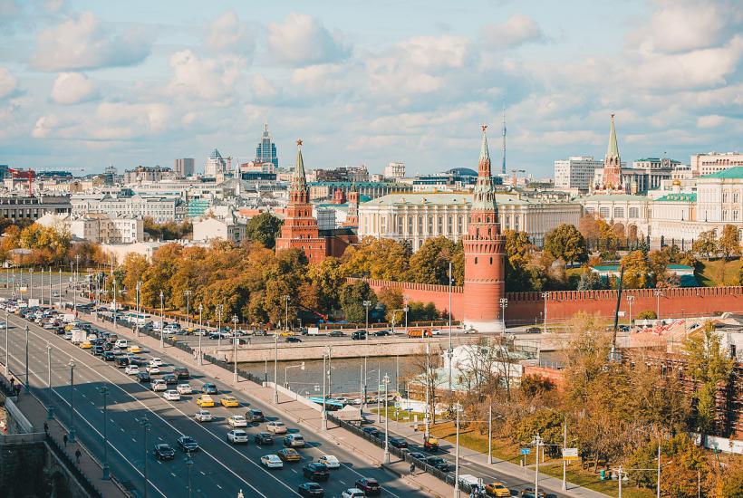 Московский Кремль, вид с Дома на набережной Московский Кремль, вид с Дома на набережной