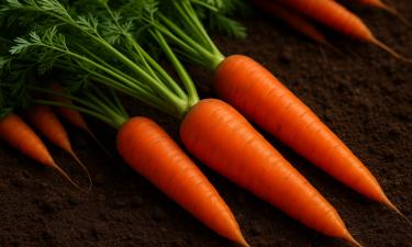 Применение доломитовой муки устраняет горечь у моркови