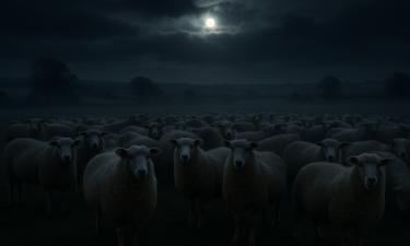 Массовую панику овец зафиксировали в Англии в 1888 году — ScienceFocus