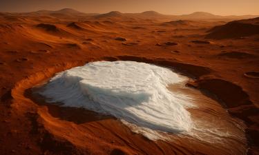 Планета, которая не отпускает прошлое: лёд превратился в хранилище мёртвой, но не забытой жизни