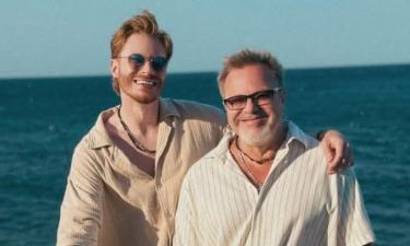 Владимир Пресняков показал, как отдыхает с сыном Никитой в Испании