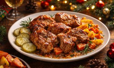 Томление мяса проводят при снижении температуры до 150°С