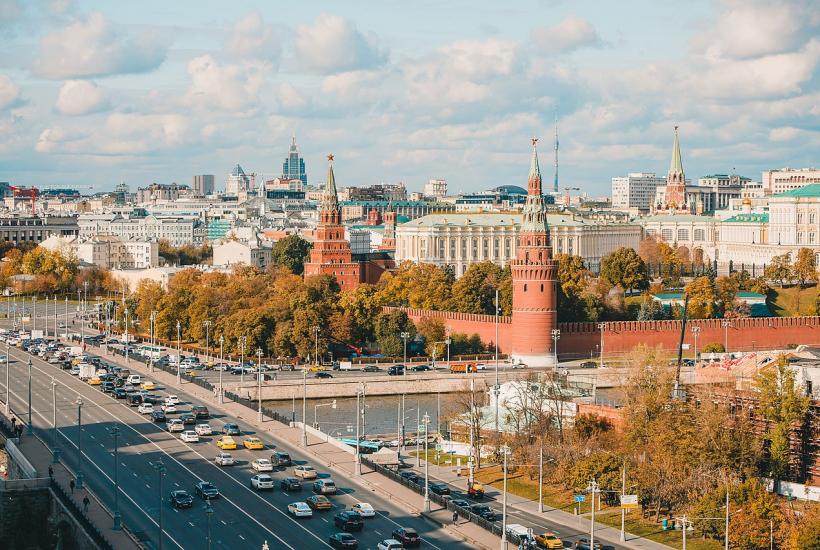 Московский Кремль, вид с Дома на набережной Московский Кремль, вид с Дома на набережной