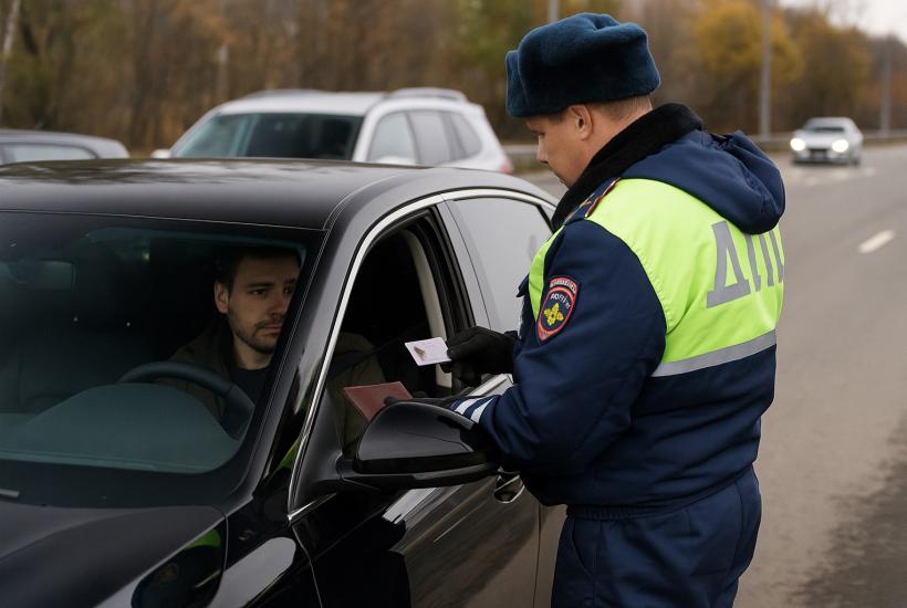 Проверка документов на дороге