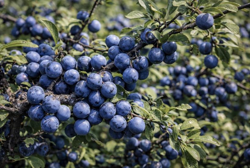 Ягоды терна