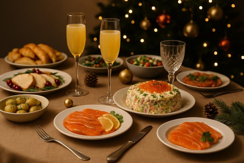 Новогодний стол