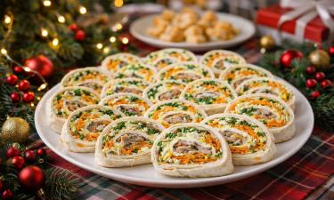 Сливочное масло усиливает вкус рулета с тунцом