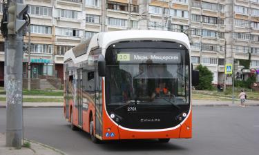 Троллейбус Синара-6254 из Челябинска тестируют на улицах Новосибирска